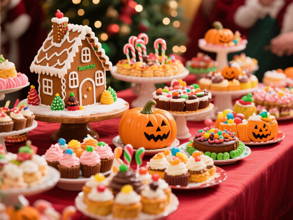 梦幻糖果派对狂欢节日甜品盛宴之旅