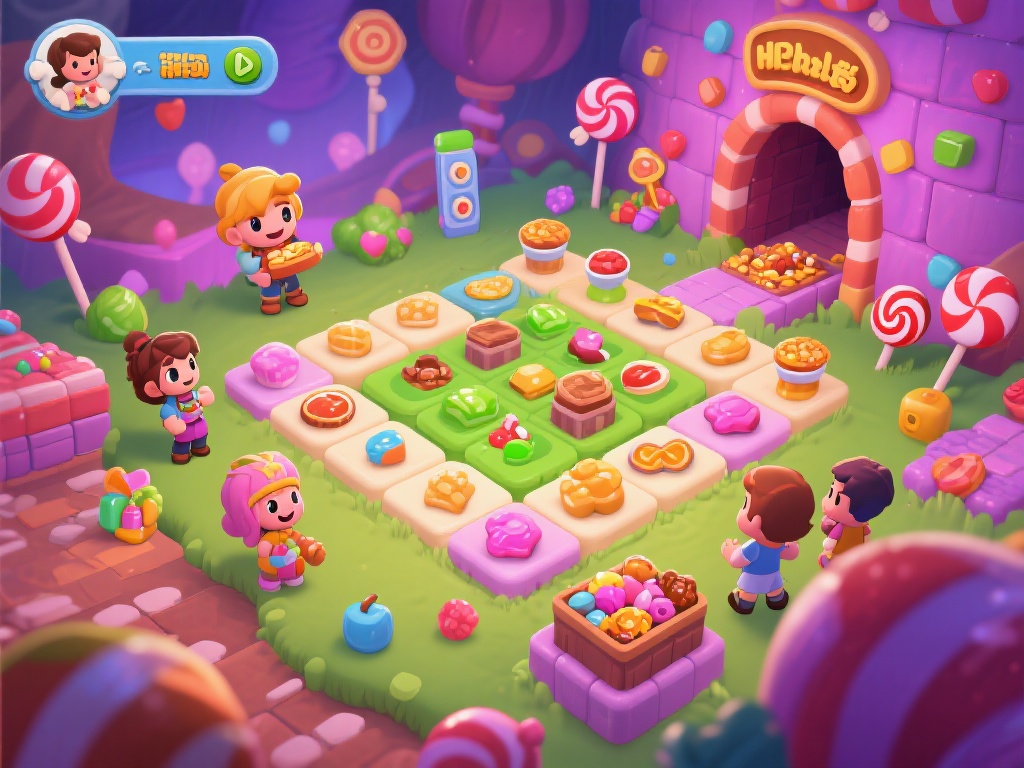 糖果派对SLG冒险策略游戏:趣味挑战开启新篇章 在这样的游戏中,玩家不仅需要合理地策划游戏步骤和资