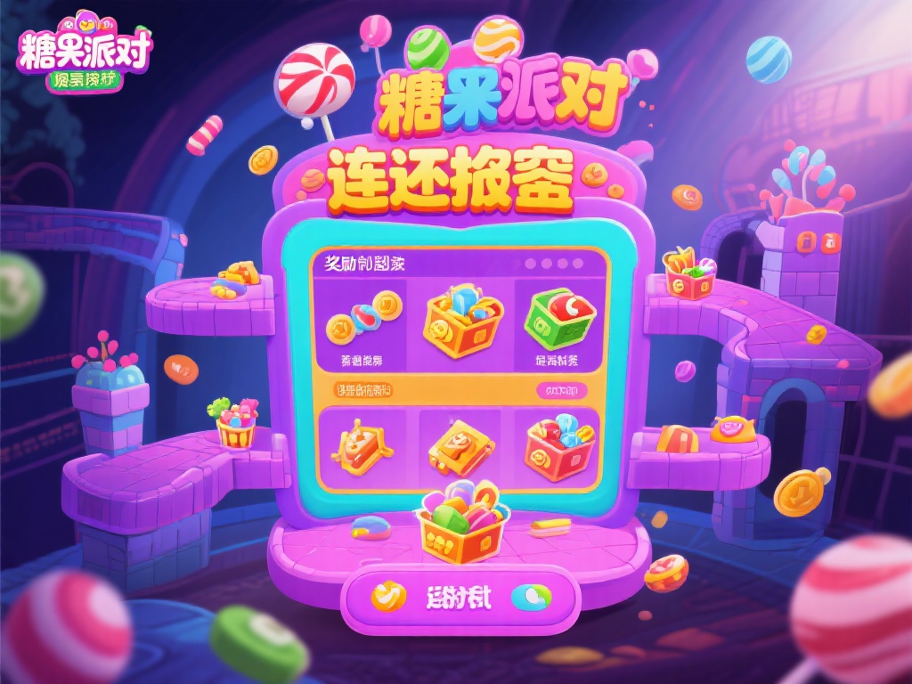 糖果派对的连环夺宝系统让奖励机制更加激动人心。它不