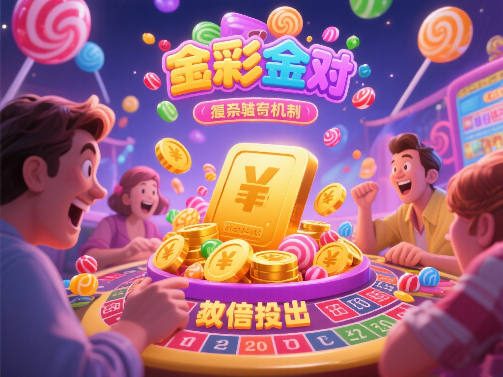 在糖果派对中，彩金不仅代表着游戏的胜利，更是吸引玩