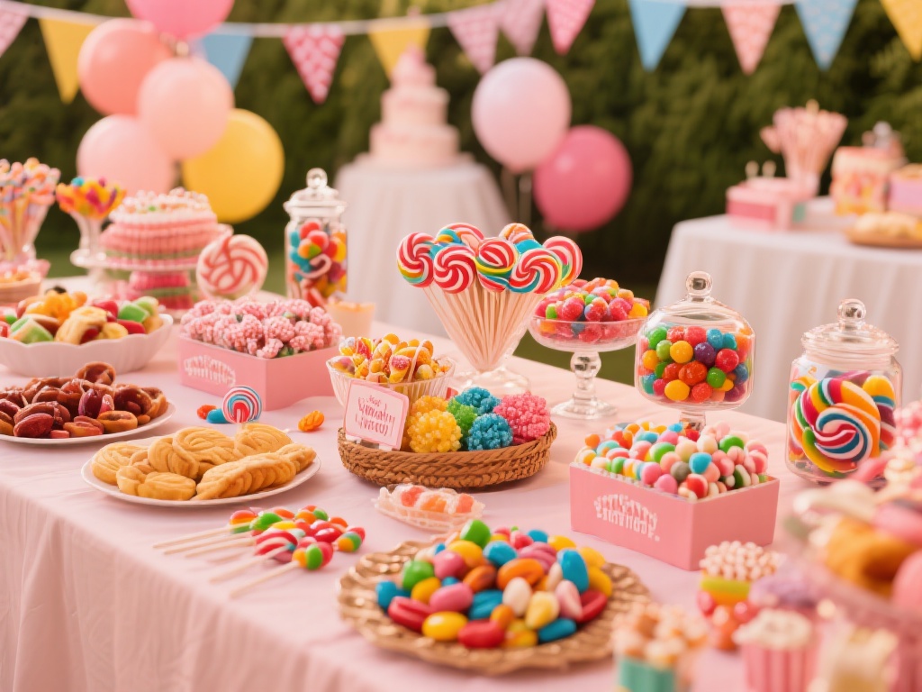 尽享欢乐时光:派对套餐糖果精选美味齐分享 当你想举办一个令人难忘的派对时,食物的选择至关重要