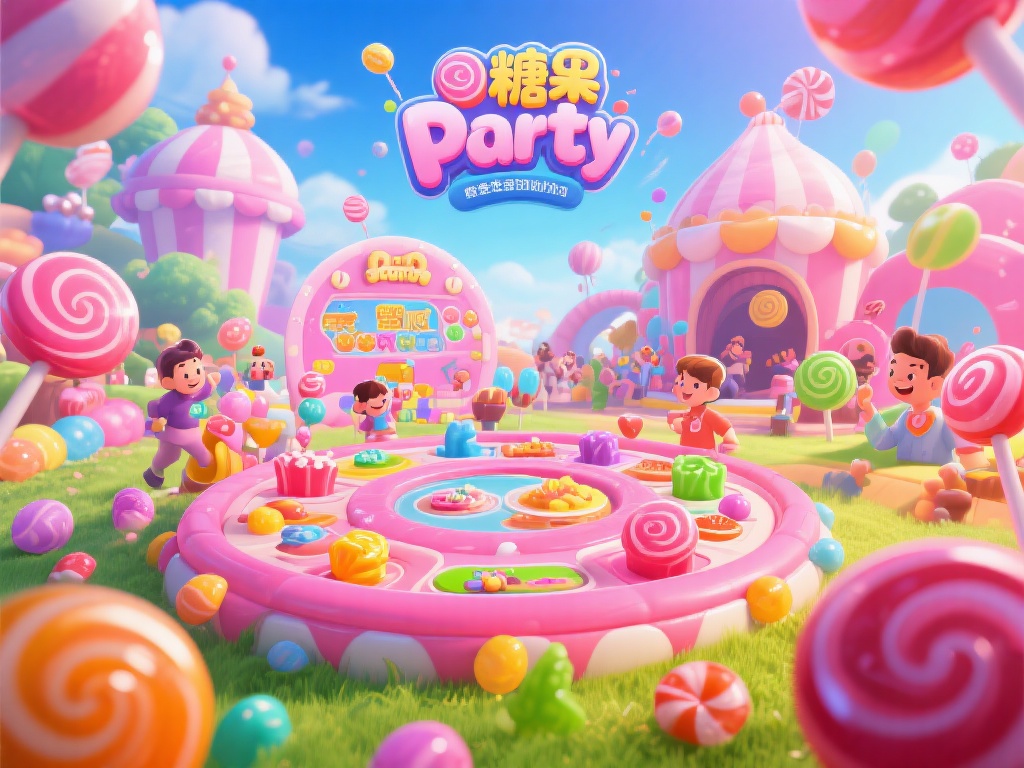 糖果派对一直以来都以绚丽的画面、丰富的玩法和独特的