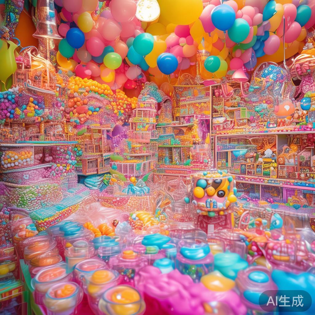 尽情享受丰富多彩的动漫糖果派对缤纷欢乐盛宴,期待你的精彩加盟 动漫糖果派对的最大亮点在于其丰富多彩的场景布置。从