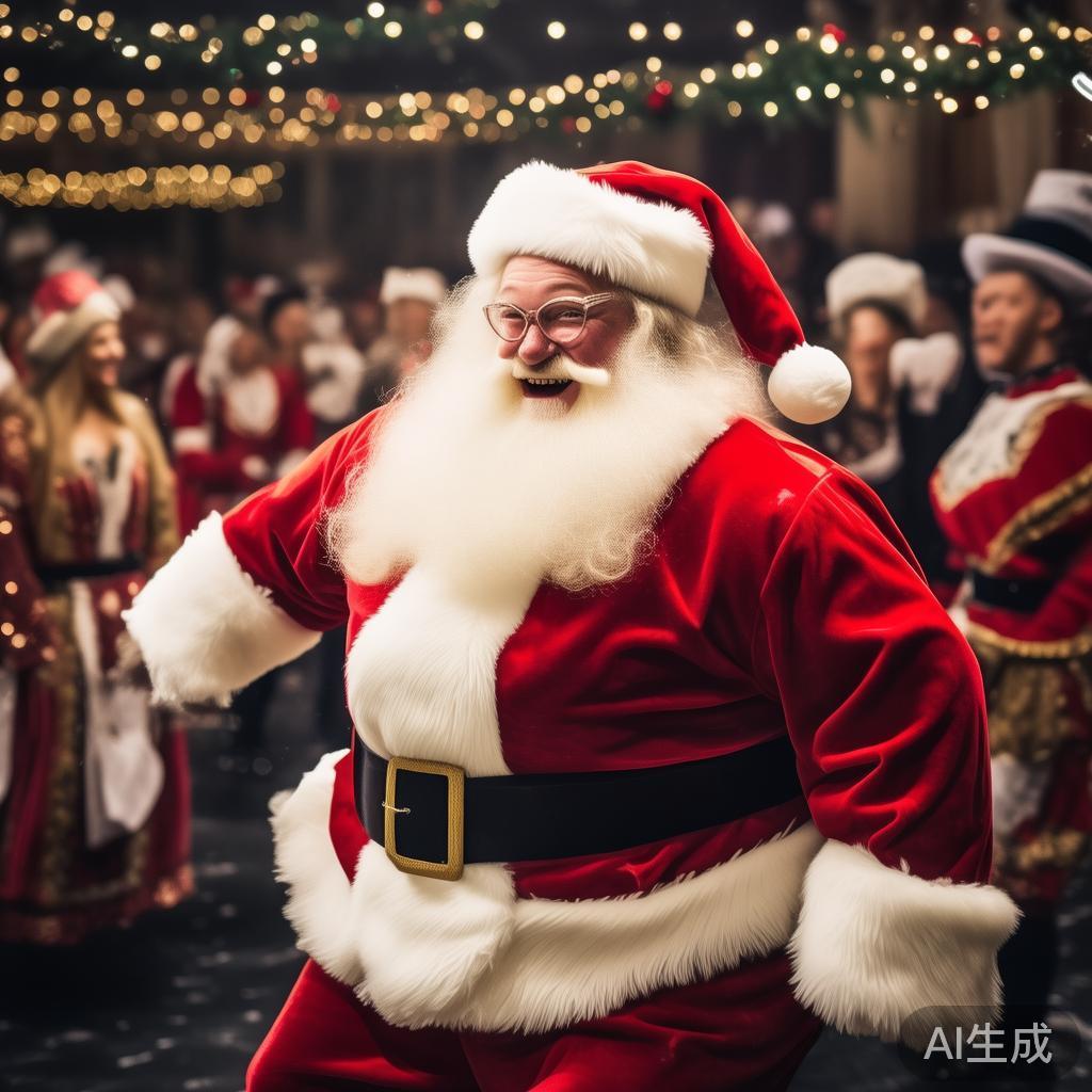 在童话糖果屋中畅享奇幻欢乐圣诞派对的难忘体验 为了让派对更具趣味性,邀请专业的圣诞老人表演或安排