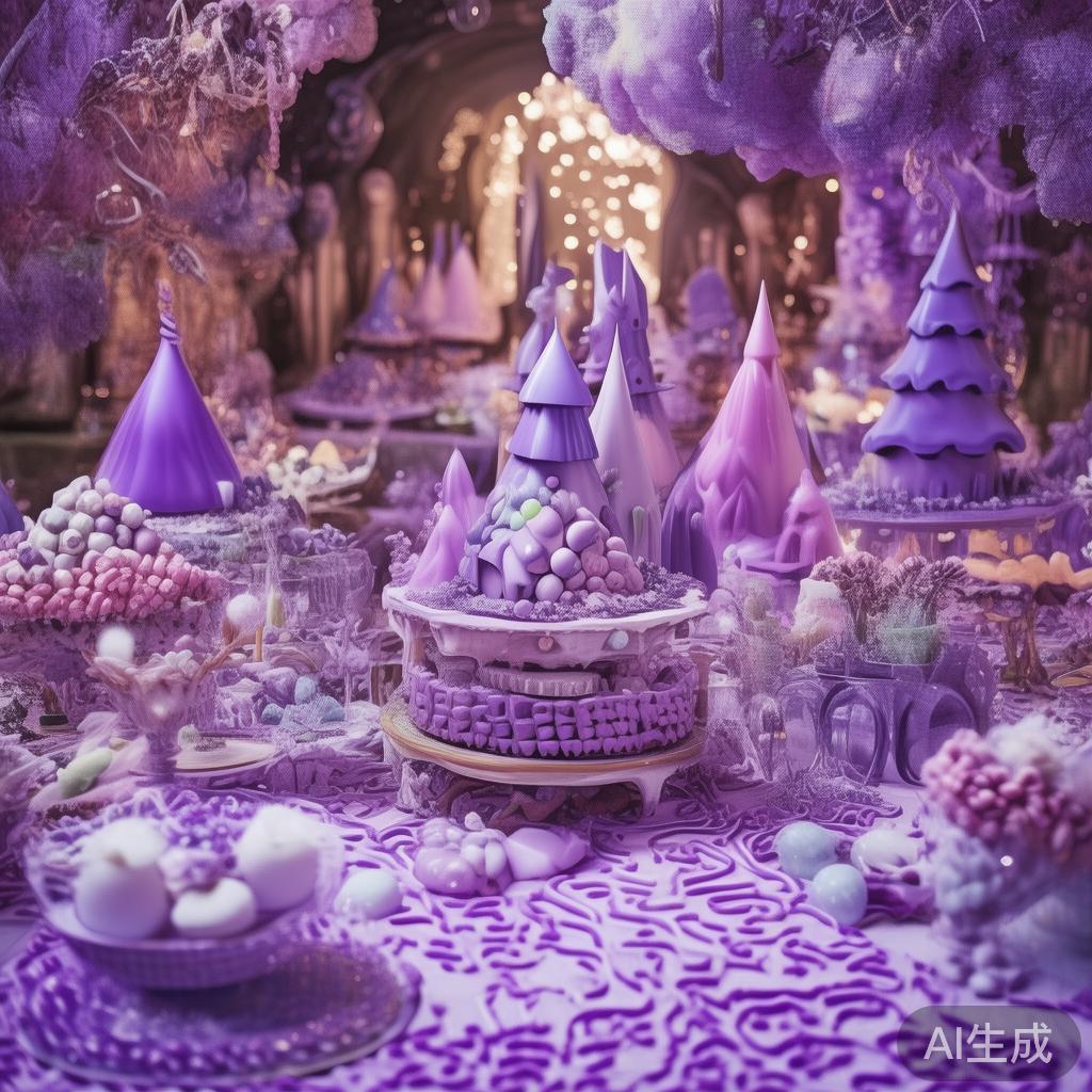 沉浸在一个童话世界中，令人心驰神往的彩色场景总能带