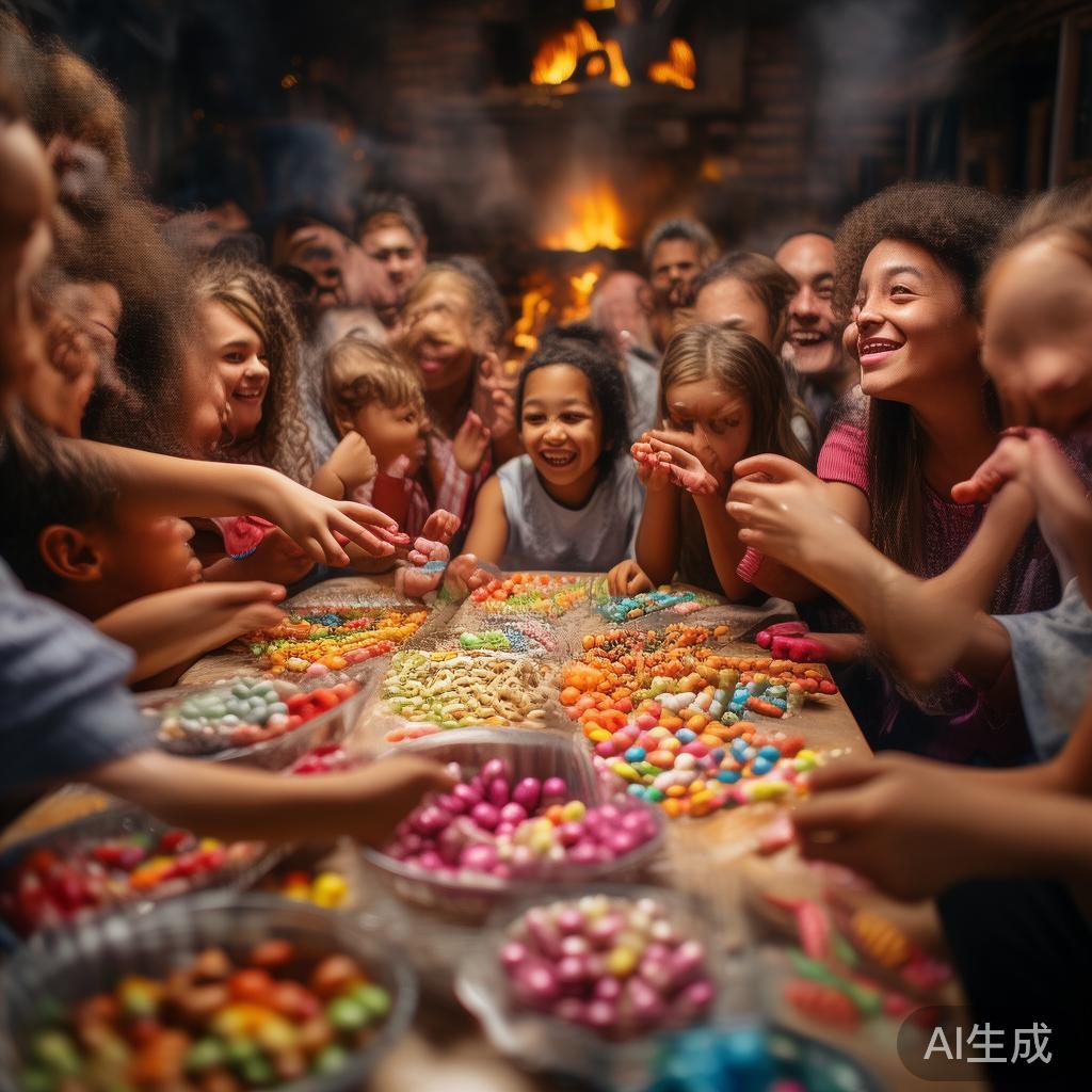 甜蜜时光的回忆与感悟：我的糖果派对自述与心情分享