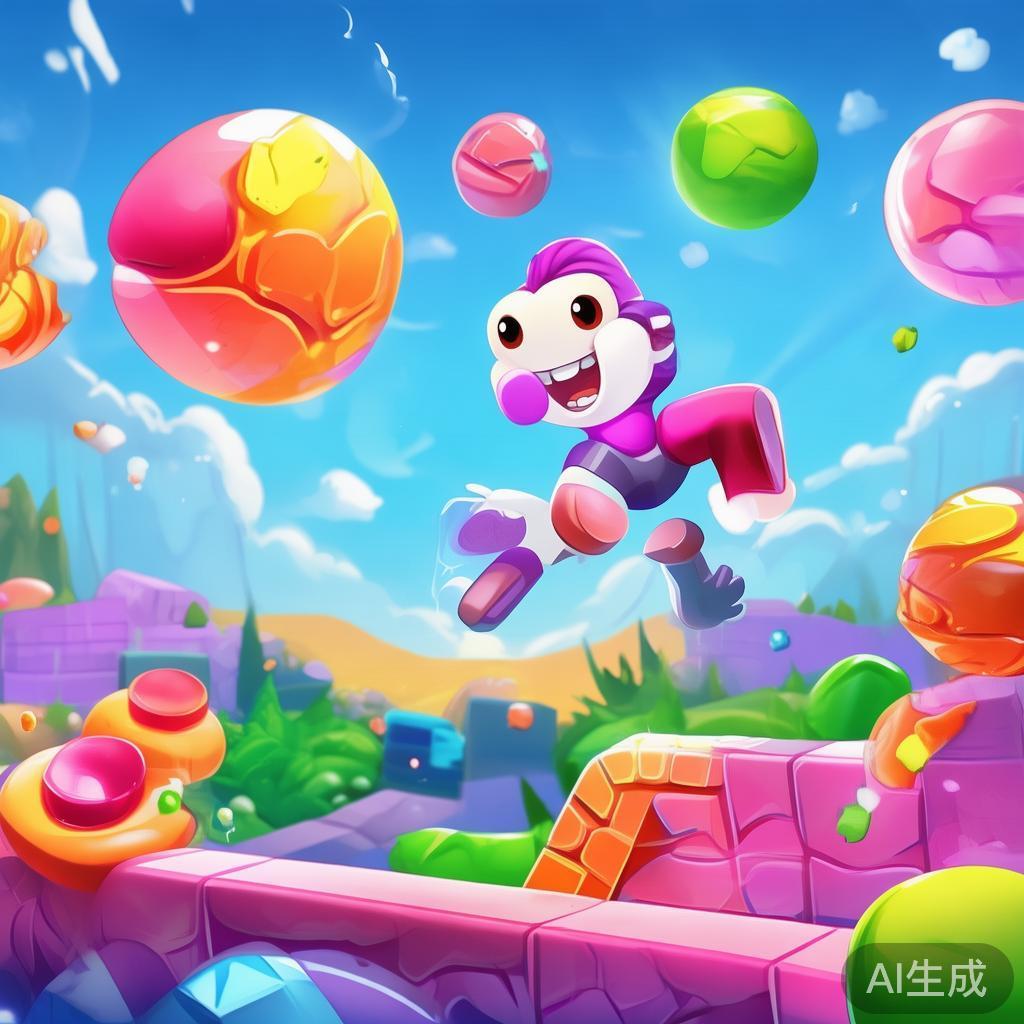 在蛋仔派对糖果跳中，除了基本的跳跃躲避，玩家还可以