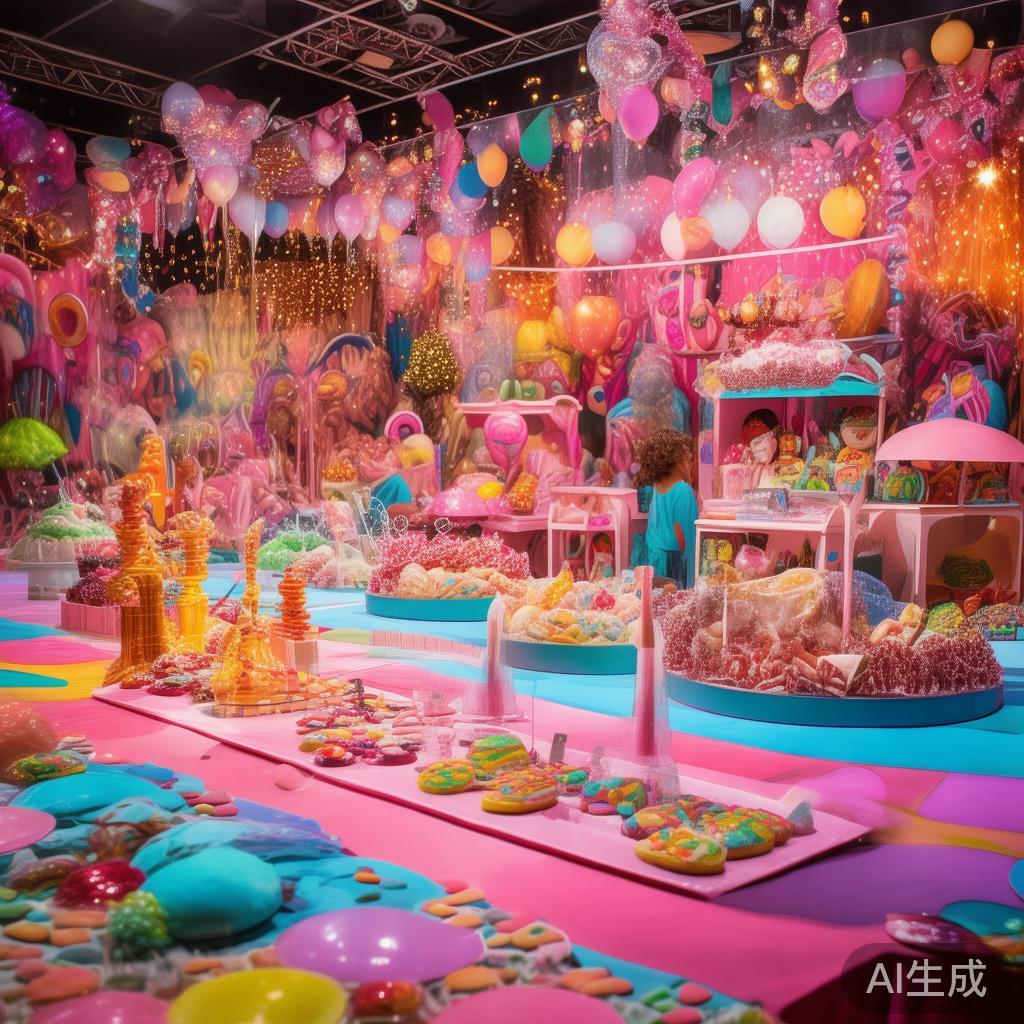 本次糖果派对狂欢盛宴旨在打造一个属于“娱乐与甜蜜结